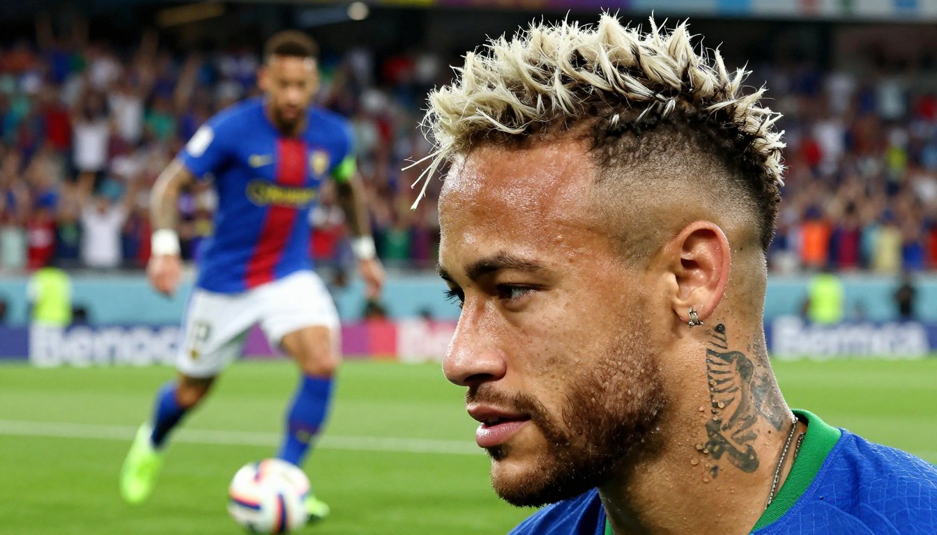 Neymar fryzura